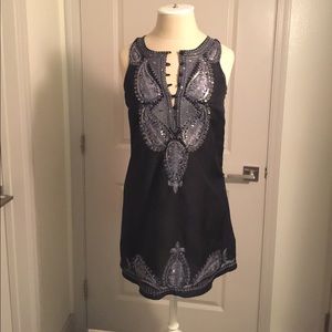 Free People Size 0 Black Mini Dress